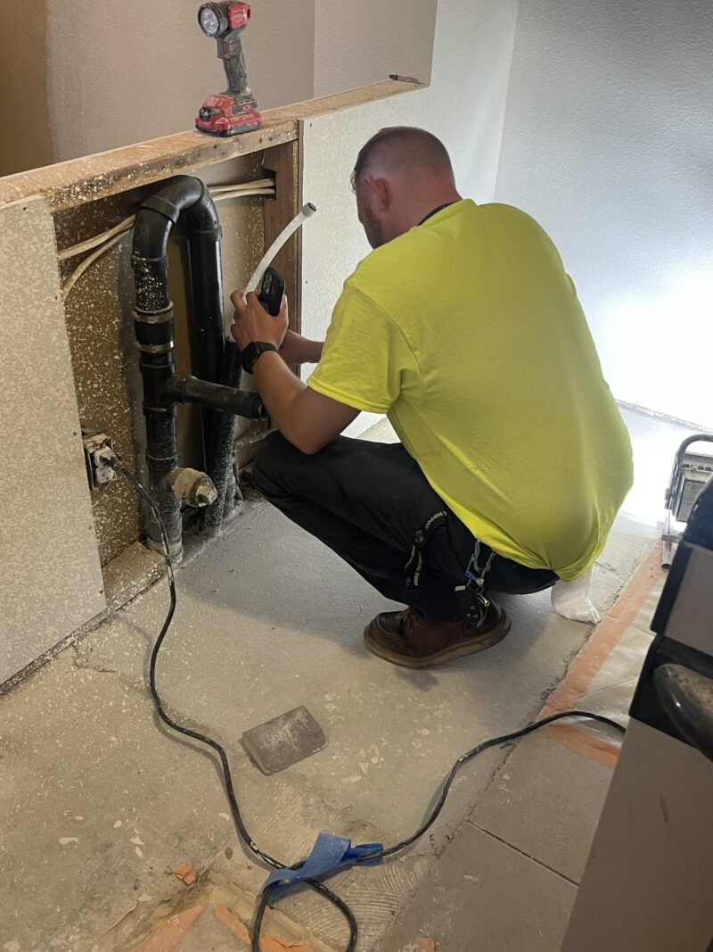 TRENCHLESS WATER LINE REPAIR